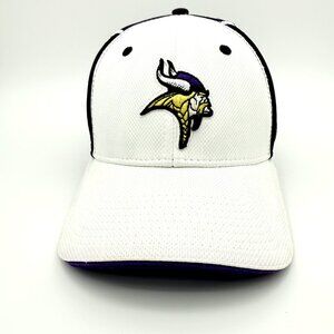 MINNESOTA VIKINGS Purple & White Mesh Flex-Fit Hat – Pukka Headwear S/M Game Day